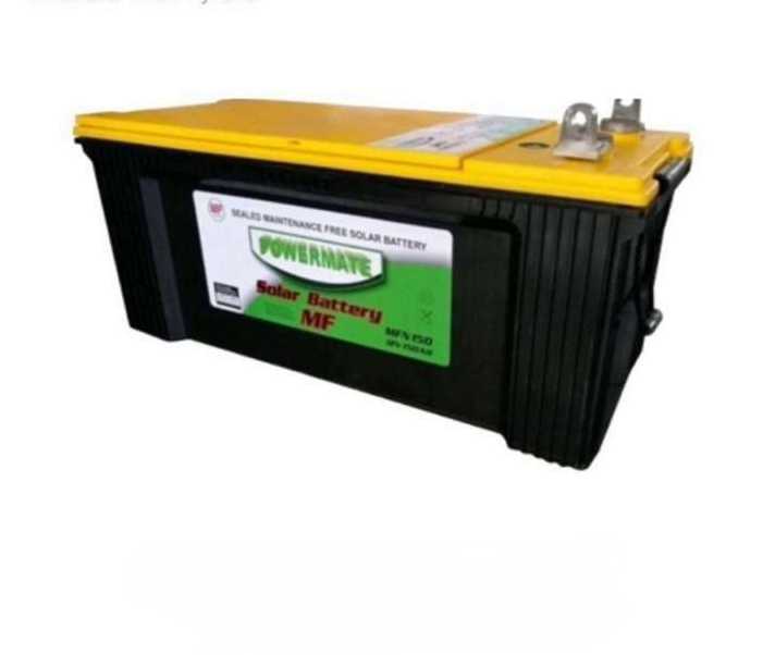 6b7dae62-ed4c-47be-909d-cacfd8926c07 Powermate 150Ah maintenance-free solar battery. - Image 1