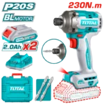 Total TIWLI20236 Cordless impact driver&wrench 230Nm - Image 2