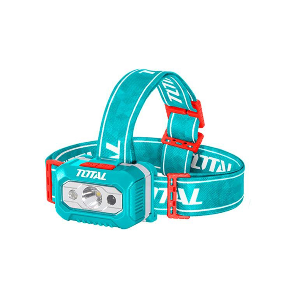 HardwareStore-TotalTools-ConstructionEquipments-HeadLight-THL013AAA6ES Total Headlamp 200 lumens - Image 1