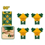 Jadever JDCZ6E01 Corner clamp set 90° 4 pcs - Image 3