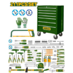 Jadever JDHS3211 211 Pcs tool chest set - Image 3