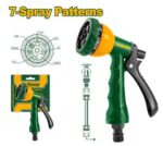 Jadever JDSN1E07 Plastic trigger nozzle 7-spray patterns - Image 3