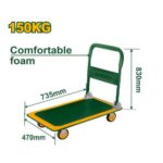 Jadever JDWB1315 Foldable platform hand truck Capacity :150kgs - Image 3