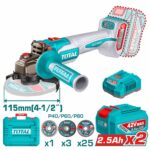 Total Cordless angle grinder 1280W 42V