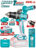Total TIDLI209686 Brushless cordless impact drill 96Nm - Image 2