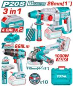 Total TOSLI241198 Cordless 3 pcs combo kit - Image 2