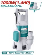 Total TWP810001 Sewage submersible pump 1000W 9M - Image 3
