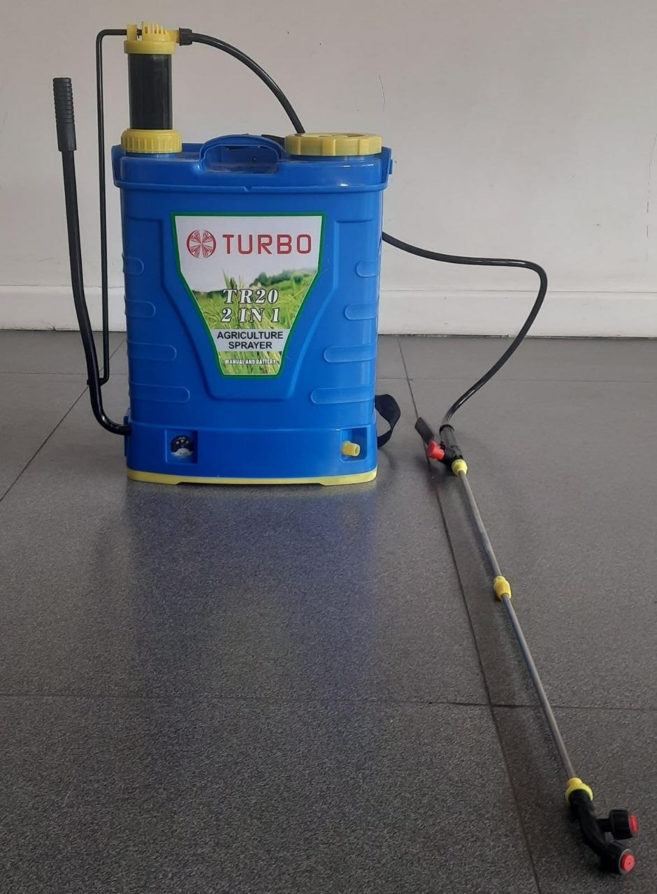 d6634e58-86f4-41bc-8c1c-70a0387d45fa TR20 IN 1 TURBO Back Pack Manual and Battery sprayer - Image 1