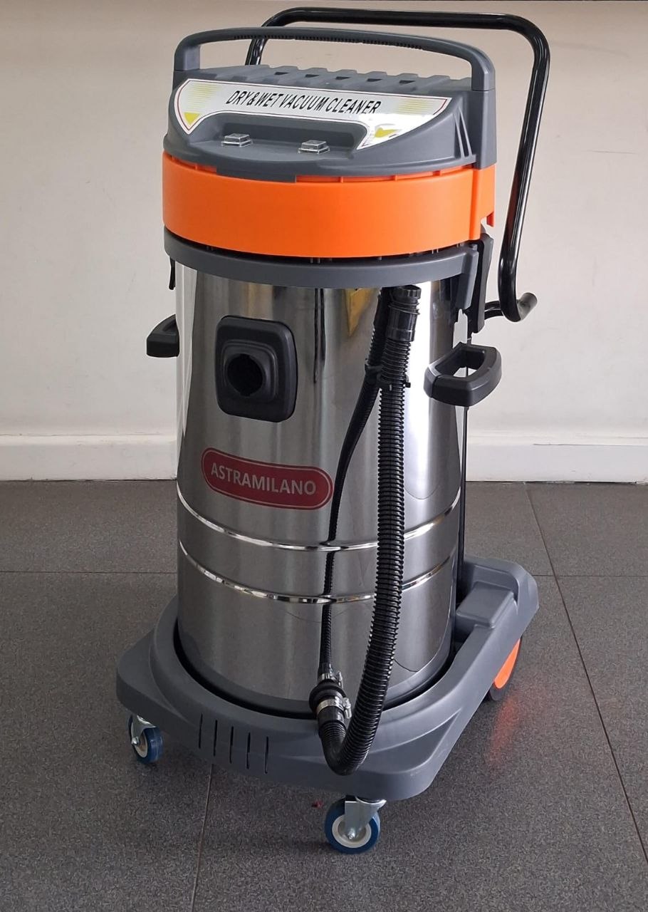 d949c988-fe04-4066-8288-2ca229baa2d8 Astramilano Vacuum Cleaner WET and DRY 100 Litres with 2 Switches - Image 1