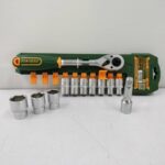 Jadever JDST2212 12 Pcs 1/2" socket set