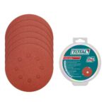 Total TAC7312511 Sanding sheet for random orbital sander 125mm 50pcs