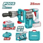 Total TDBLI203582 Cordless demolition breaker 35mm 20V - Image 2