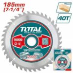 Total TAC231415 TCT saw blade 185mm 40T - Image 2