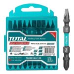 Total TACIM16HL133 impact Screwdriver bit PH2+SL6.0*1.0 65mm 10pcs/set