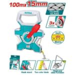 Total TMTF181006 Fibreglass measuring tape 100mx15mm - Image 2