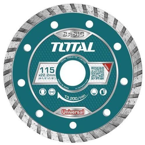 2 (2) Total TAC2131153 Turbo diamond disc 115mm - Image 1