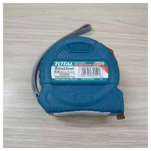 2 (3) Total TMT34825 Steel measuring tape 8mx25mm - Image 1