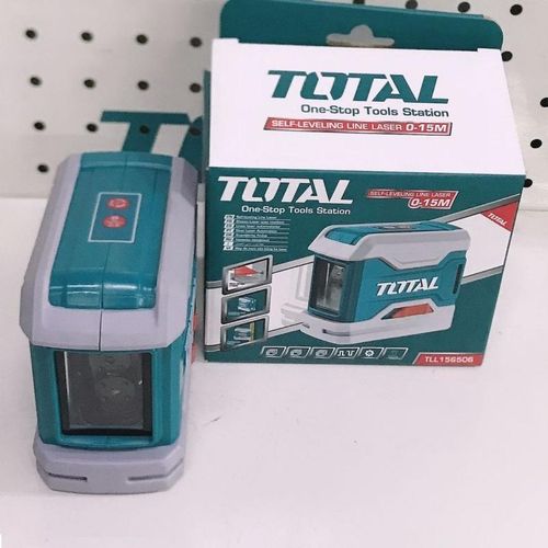 2 (5) Total TLL156506 Self-leveling line laser 0~15 m - Image 1