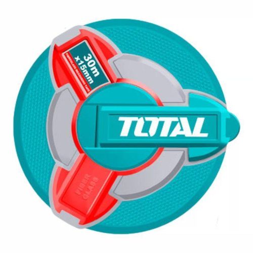 2 (7) Total TMTF18306 Fibreglass measuring tape 30mx15mm - Image 1