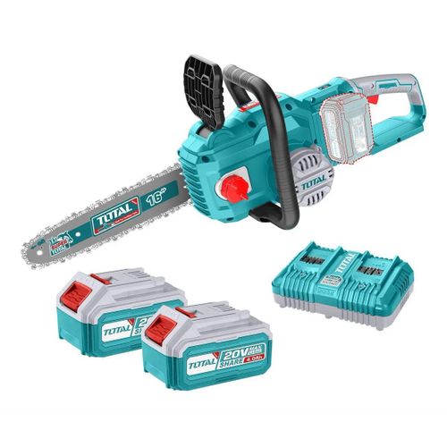 2 (8) Total TGSLI401682 Lithium-Ion chain saw 16" 40V(20V+20V) - Image 1