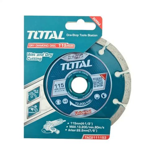 3 (1) Total TAC2111153 Dry diamond disc 115mm - Image 1