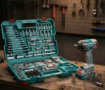 Total THKTHP41728 172 Pcs Cordless impact wrench tools set