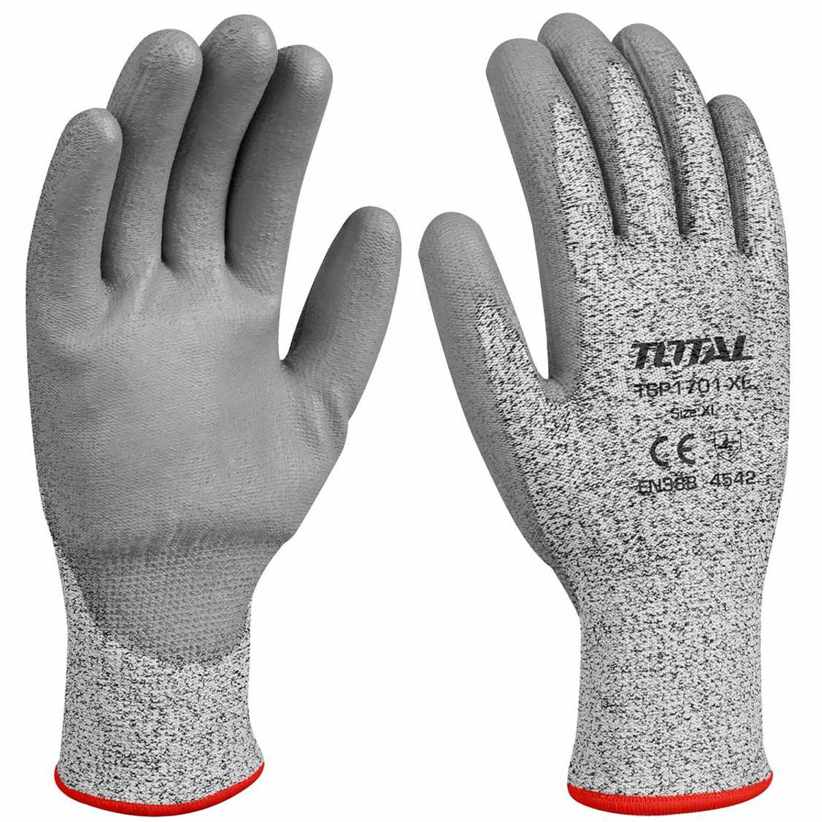 3-3 Total TSP1702-XL Cut-resistance gloves XL-12Pairs - Image 1