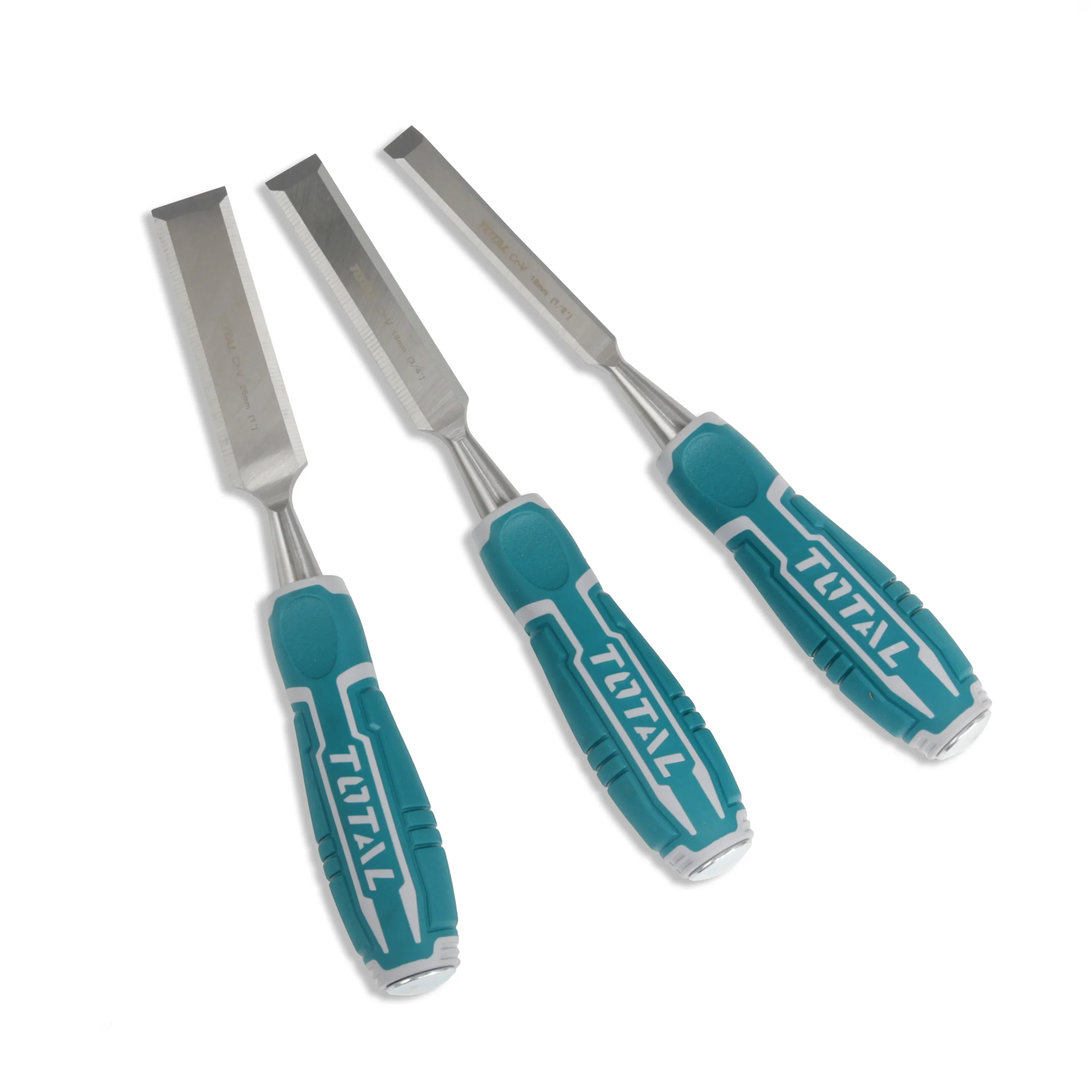 6N6A1260 Total THT41K0302 3 Pcs wood chisel set - Image 1