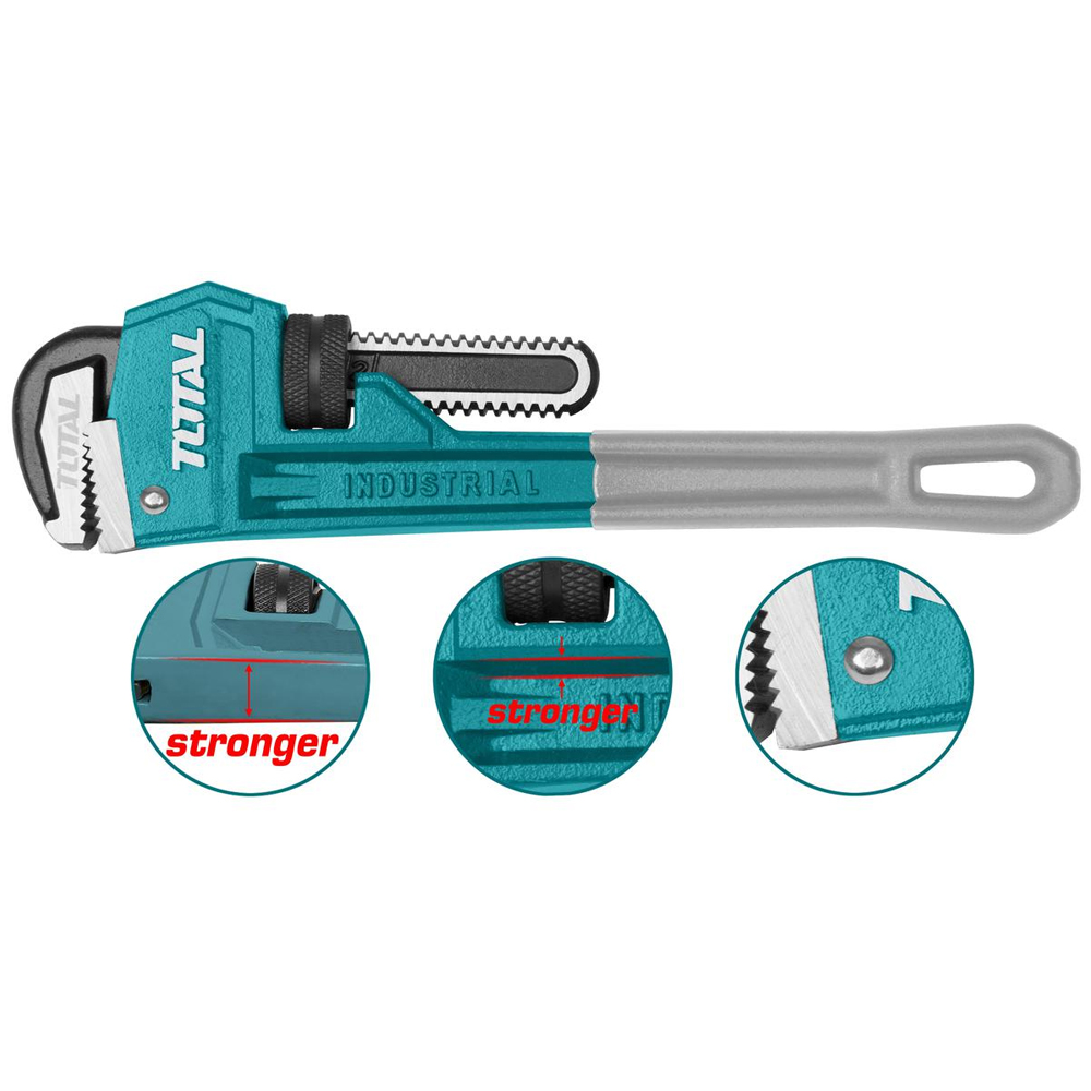 HardwareStore-TotalTools-HandTools-Pipe-24-THT171246 Total THT171246 Pipe wrench Size:24" - Image 1