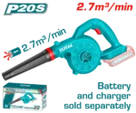 Total TABLI2078 Cordless blower 20V - Image 3