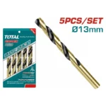 Total TAC101303 HSS drill bit 13mm 5pcs - Image 2