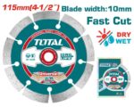 Total TAC2111153 Dry diamond disc 115mm - Image 3