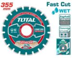 Total TAC2113551 Diamond disc for asphalt and concrete cutting 355mm - Image 3