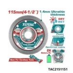 Total TAC2151151 Ultrathin diamond disc (with flange) 115mm - Image 3