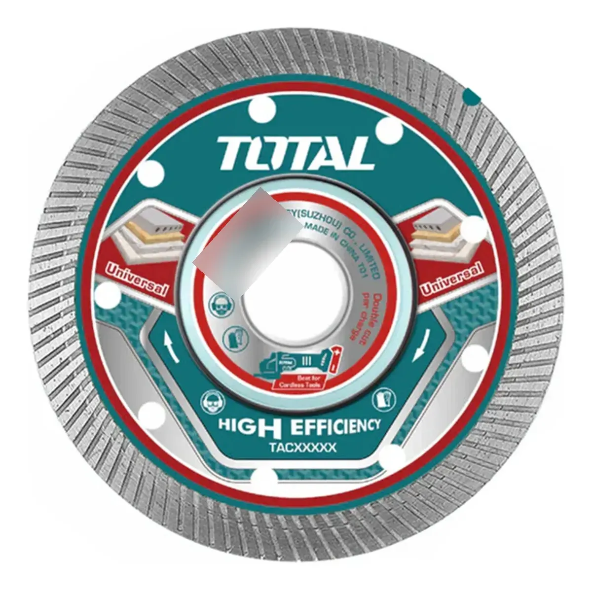 TAC2151151 Total TAC2151151 Ultrathin diamond disc (with flange) 115mm - Image 1