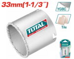 Total TAC440331 Carbide gritted hole saw 33mm - Image 3