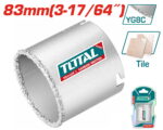 Total TAC440831 Carbide gritted hole saw 83mm (3-17/64") - Image 3