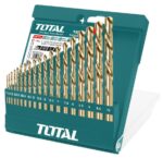 Total TACSD0195 HSS twist drill bits set 19pcs