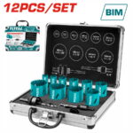 Total TACSH1121 Bi-metal Hole saw set 12pcs - Image 3