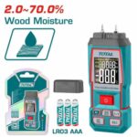 Total TETWM031 Wood moisture meter  2~70% - Image 2