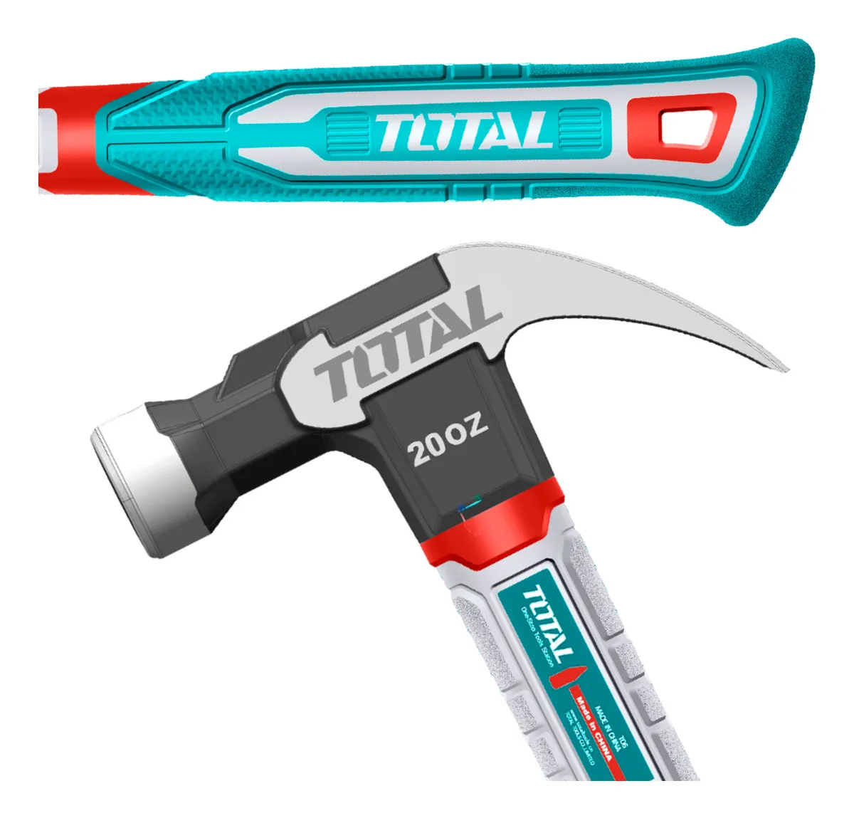 THCH61020-1 Total THCH61020 Claw hammer Weight:20oz/560g - Image 1