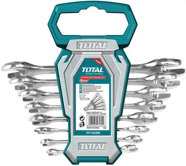 THT102386i23_600x Total THT102386 Double open end spanner set 6-22mm - Image 1