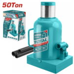 Total THT109502 Hydraulic bottle jack 50Ton With safety valve - Image 2