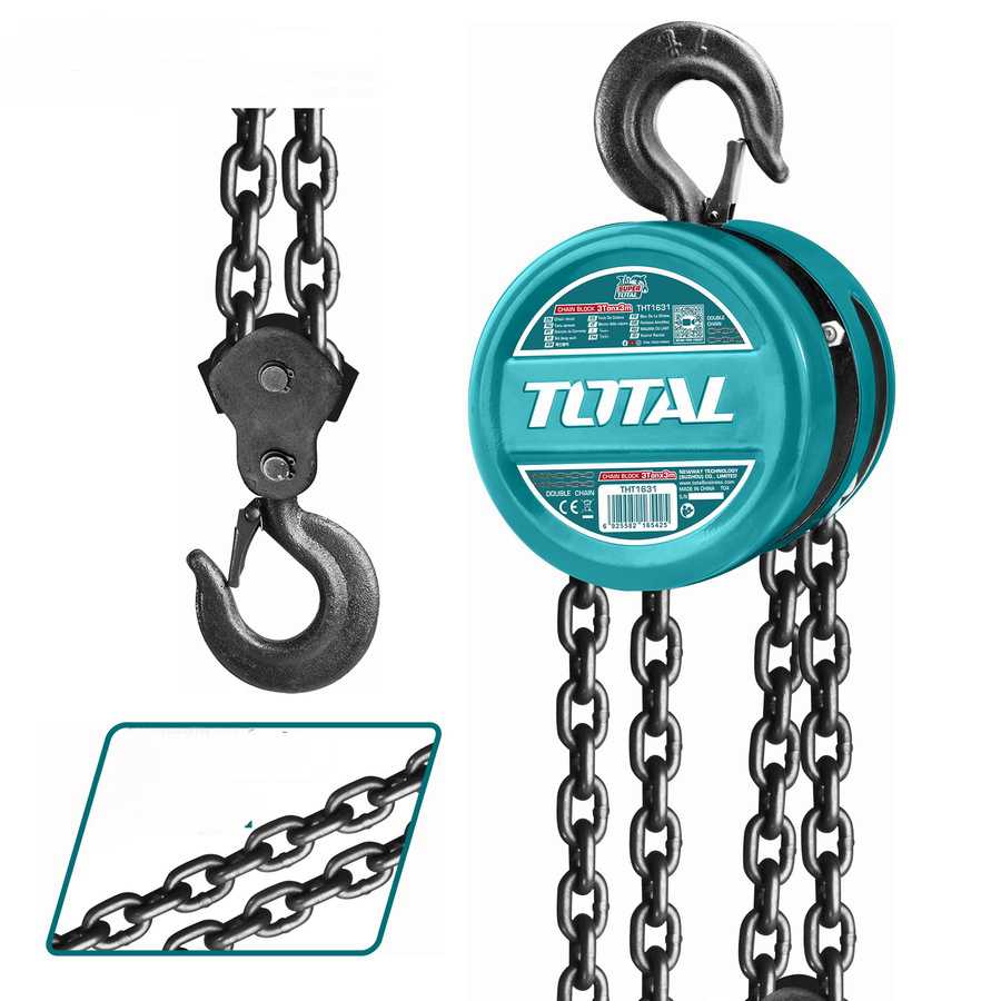 THT1631 Total THT1631 Chain block 3 ton 3M - Image 1