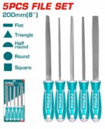 Total THT918516 5 Pcs steel file set/8” - Image 3