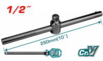 Total THTSTB12106 1/2" Sliding T-Bar 10"(250mm) - Image 3