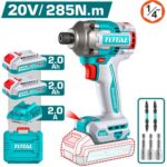 Total TIRLI2028 Cordless impact driver 285Nm - Image 3
