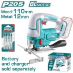 Total TJSLI1008 Cordless jig saw 20V - Image 3