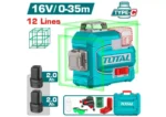 Total TLL301205 Cordless 3D laser level 16V 0~35 m - Image 3