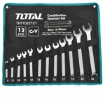 Total THT1022121 12 Pcs combination spanner set 6-24mm